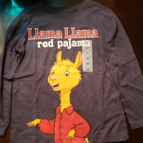 Old Navy Other - 🌼🌼🌼HOST PICK 🌼🌼🌼LLAMA LLAMA LONG SLEEVE TEE